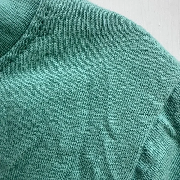 Okie Dokie 18M Girls Green Short Sleeve Tee Shirt Blouse Endless Hugs - Picture 3 of 5